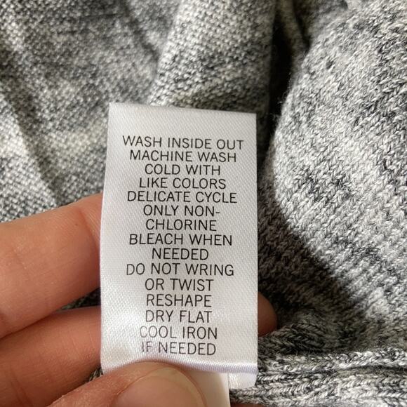 Sonoma Grey Unstructured Cardigan, Size M - Picture 5 of 6